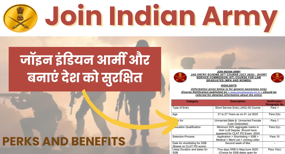 Join Indian Army
