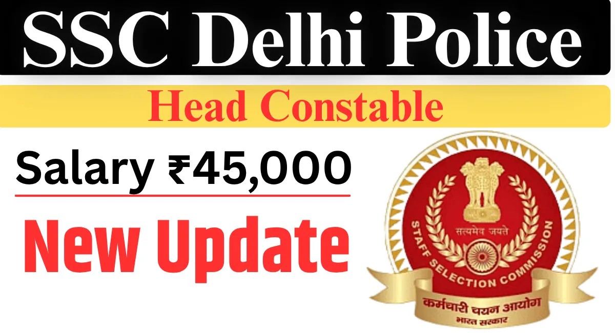 SSC Delhi Police Head Constable