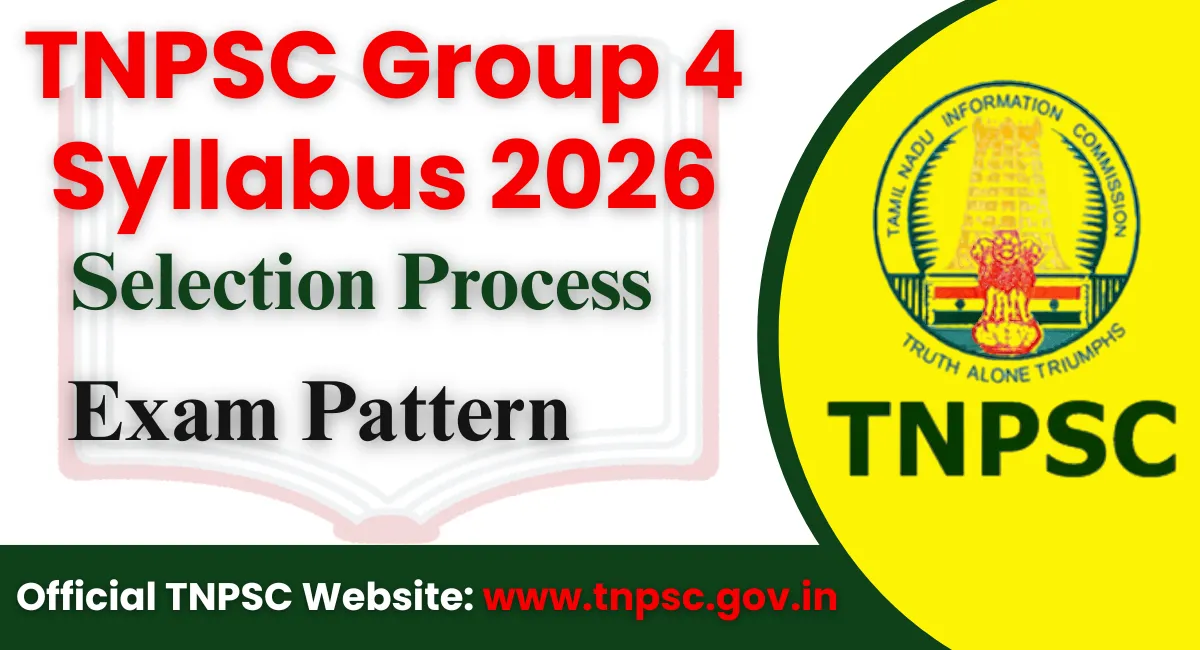 TNPSC Group 4 Syllabus