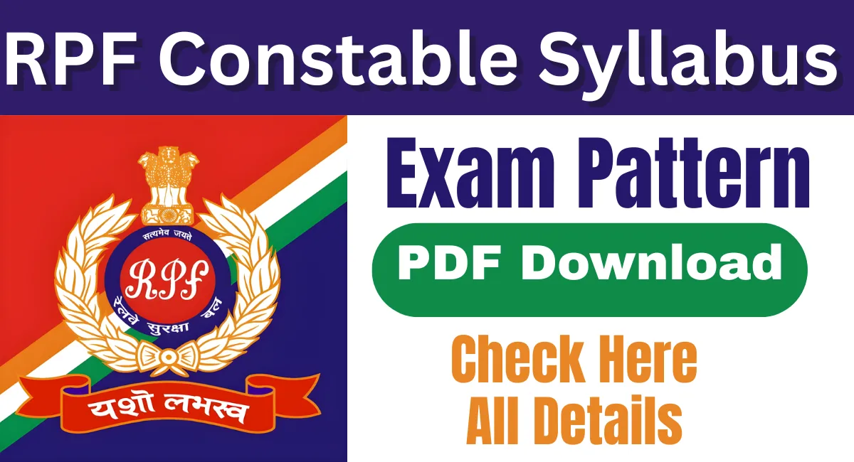 RPF Constable Syllabus