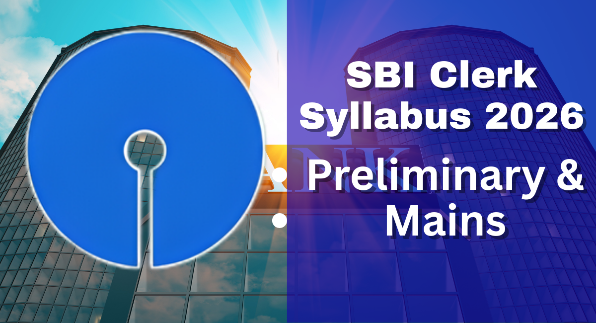 SBI Clerk Syllabus