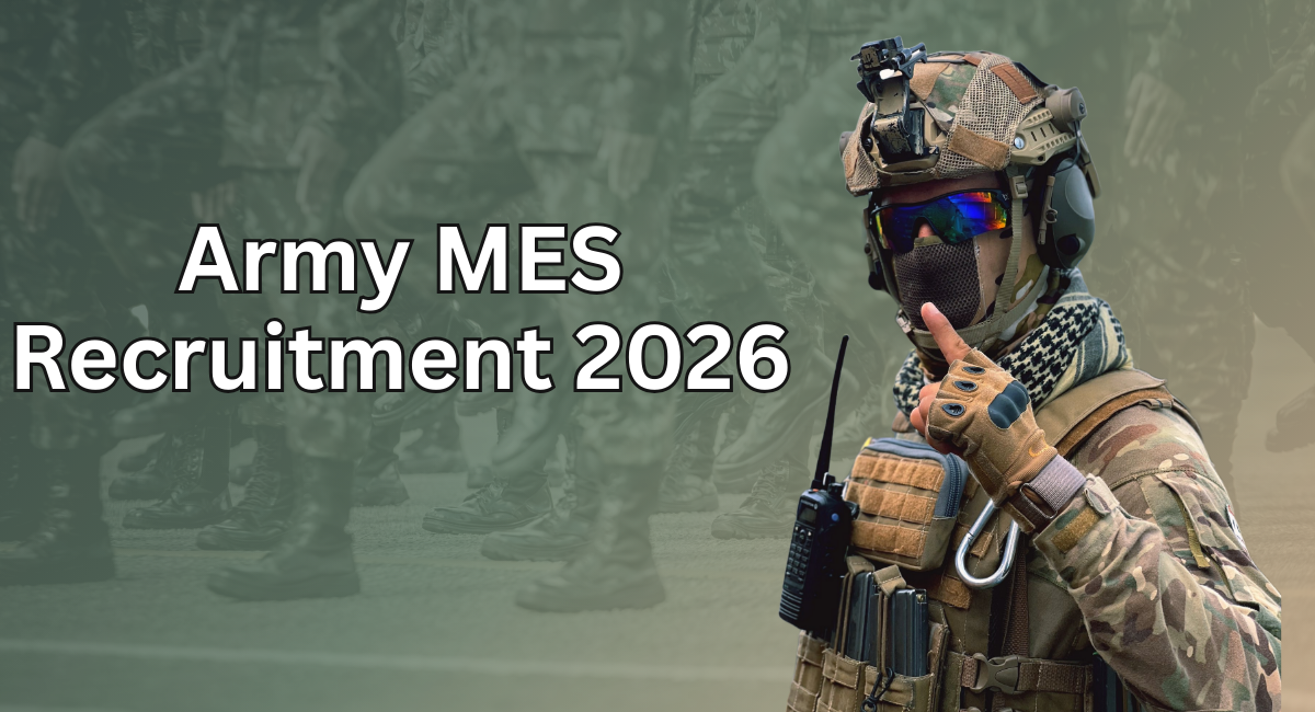 Army MES Recruitment 2026