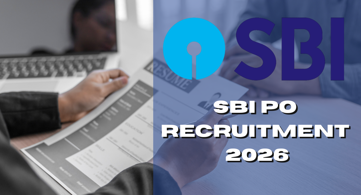 SBI PO Recruitment 2026