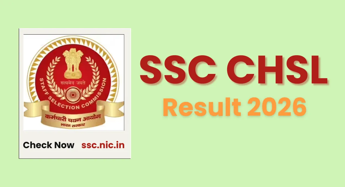 SSC CHSL Result 2026