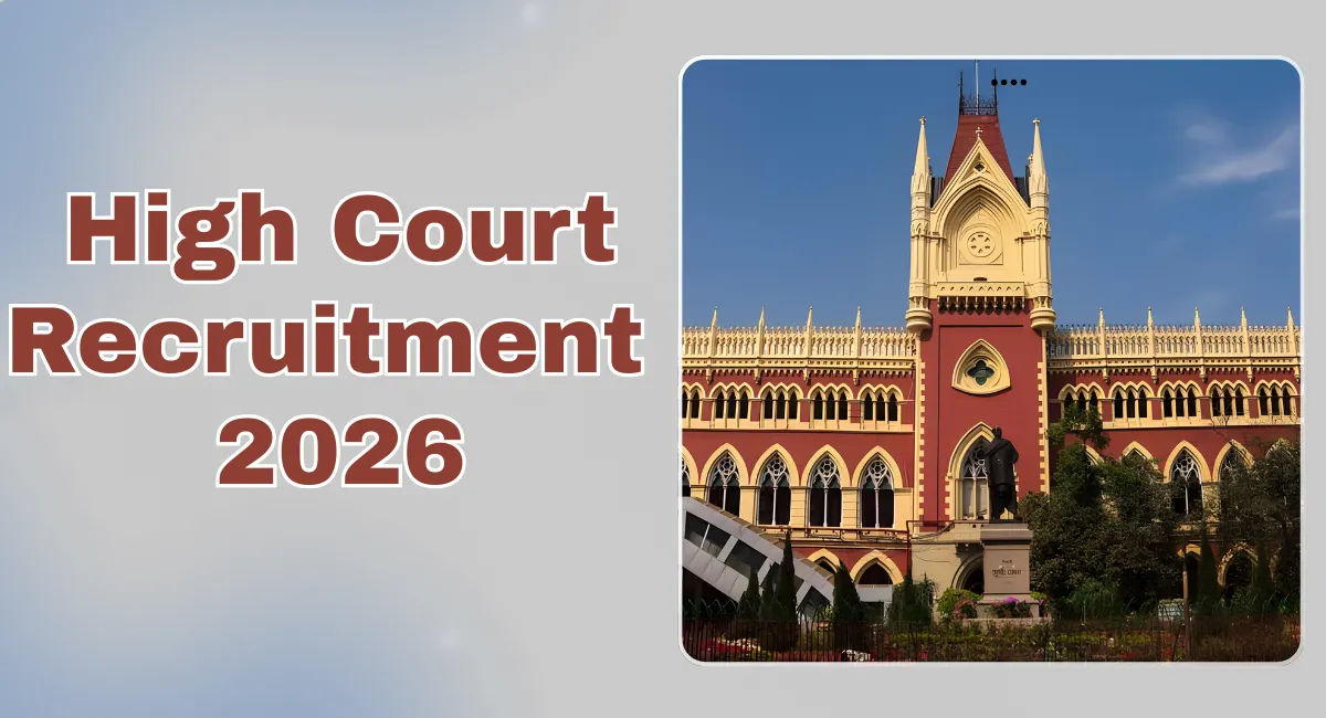 High Court Recruitment 2026