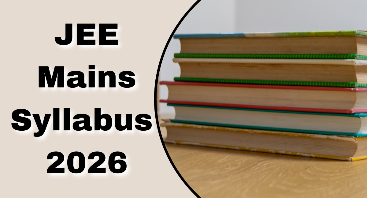 JEE Mains Syllabus 2026