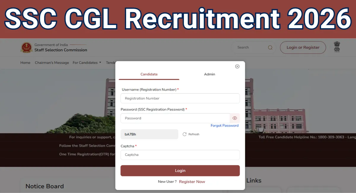 SSC CGL Recruitment 2026