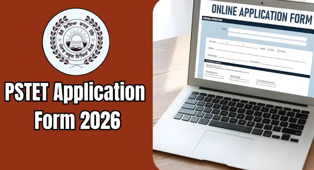PSTET Application Form 2026